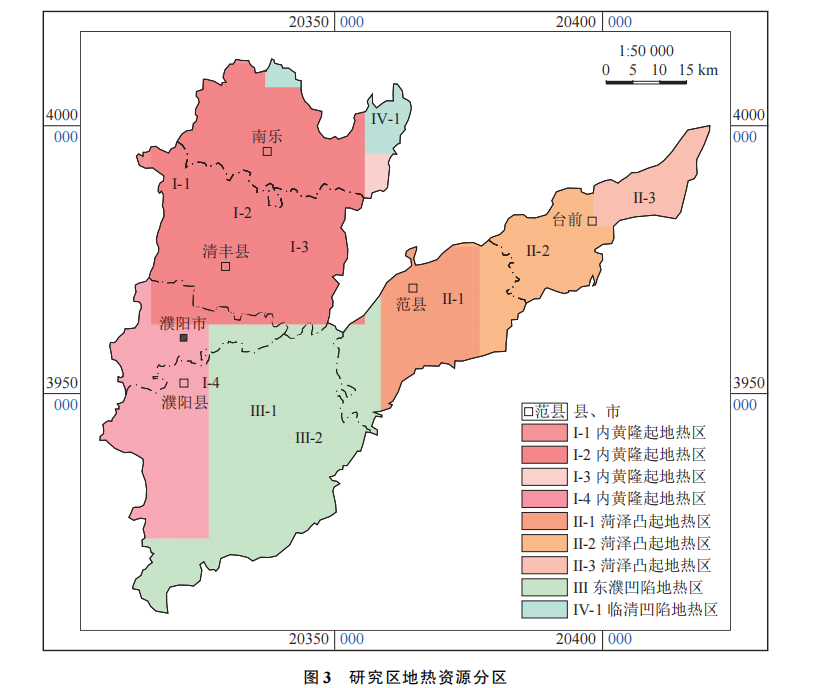 河南省濮陽(yáng)市中深層地?zé)岬刭|(zhì)特征、資源儲(chǔ)量及開發(fā)利用適宜性評(píng)價(jià)-地大熱能